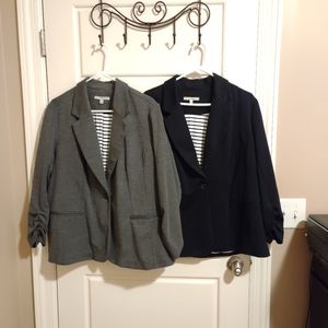 2 41 Hawthorn Stich Fix Navy & Gray jackets 2x